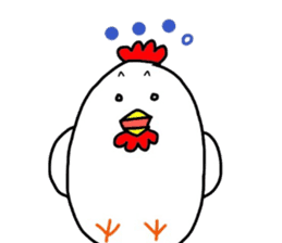 Fashionable Chicken sticker #3575122
