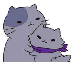 The Relaxing Days of Black Cat Comrade sticker #3575232