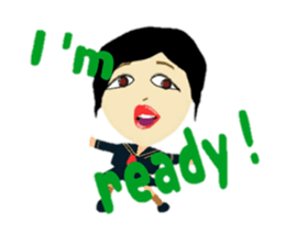 J.K.talk [English ver. ] sticker #3575459