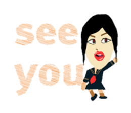 J.K.talk [English ver. ] sticker #3575477