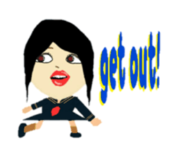 J.K.talk [English ver. ] sticker #3575479