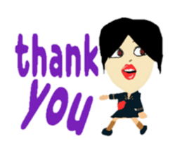 J.K.talk [English ver. ] sticker #3575480