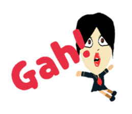 J.K.talk [English ver. ] sticker #3575489