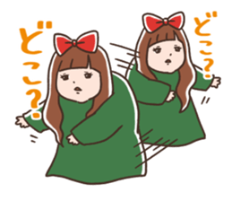 A good sleeper! Necozeko-chan sticker #3575780