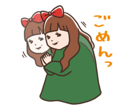 A good sleeper! Necozeko-chan sticker #3575783