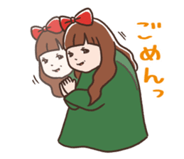 A good sleeper! Necozeko-chan sticker #3575783