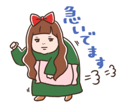 A good sleeper! Necozeko-chan sticker #3575784