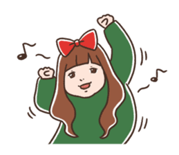 A good sleeper! Necozeko-chan sticker #3575785