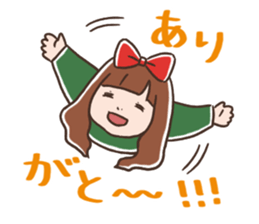 A good sleeper! Necozeko-chan sticker #3575791