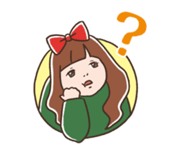 A good sleeper! Necozeko-chan sticker #3575792