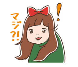 A good sleeper! Necozeko-chan sticker #3575793