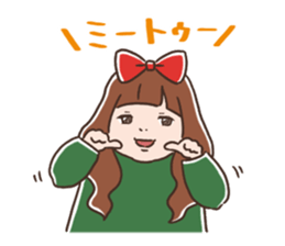 A good sleeper! Necozeko-chan sticker #3575796