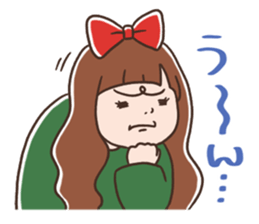 A good sleeper! Necozeko-chan sticker #3575803