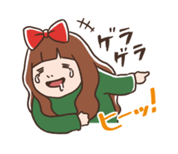A good sleeper! Necozeko-chan sticker #3575804
