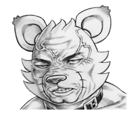 Hey!! I'm dog man. sticker #3575854