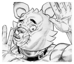 Hey!! I'm dog man. sticker #3575869