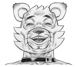 Hey!! I'm dog man. sticker #3575880