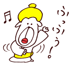 Oookami "Unadorned" sticker #3576035