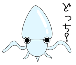 Hateful squid sticker #3576213