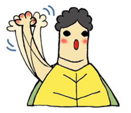 Tortoise father and tortoise mother sticker #3576505