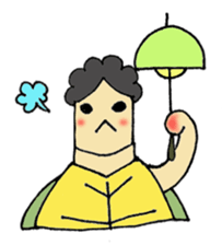 Tortoise father and tortoise mother sticker #3576507