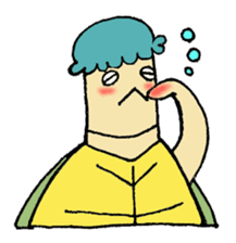 Tortoise father and tortoise mother sticker #3576509