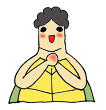 Tortoise father and tortoise mother sticker #3576510