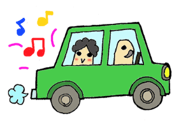 Tortoise father and tortoise mother sticker #3576515