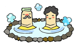 Tortoise father and tortoise mother sticker #3576516