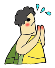 Tortoise father and tortoise mother sticker #3576517