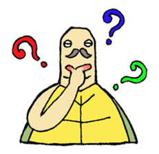 Tortoise father and tortoise mother sticker #3576518