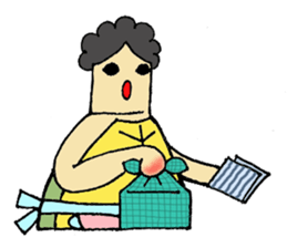 Tortoise father and tortoise mother sticker #3576524