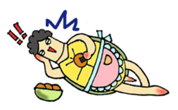 Tortoise father and tortoise mother sticker #3576529