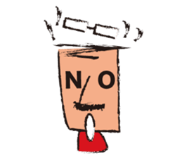 Mr."HIGE"-Wine sticker #3576645