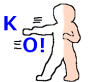 Translucent human sticker #3576745