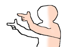 Translucent human sticker #3576752