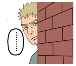 Man John to fight for the world sticker #3577048