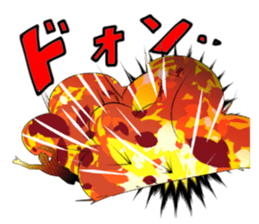 Man John to fight for the world sticker #3577049