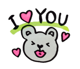 bear Hearton sticker #3577244