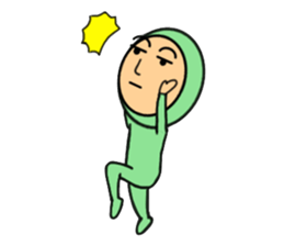 Zentai hero sticker #3577252