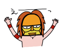 Fun everyday Mask Man sticker #3577297