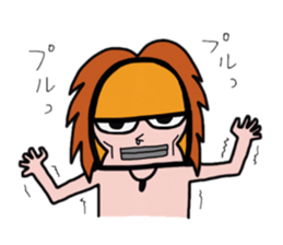 Fun everyday Mask Man sticker #3577301