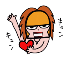 Fun everyday Mask Man sticker #3577319