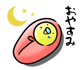 Parakeet with 365 days sticker #3577498