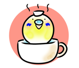 Parakeet with 365 days sticker #3577504