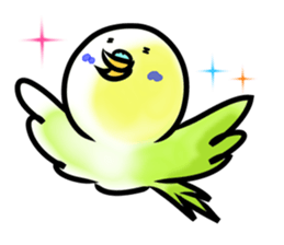 Parakeet with 365 days sticker #3577522