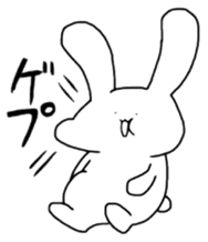 Sentimental Bunny sticker #3577668