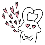 Sentimental Bunny sticker #3577677