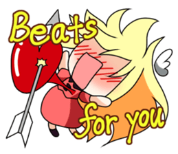 Winged girl Sticker(English ver) sticker #3577777