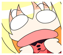 Winged girl Sticker(English ver) sticker #3577802